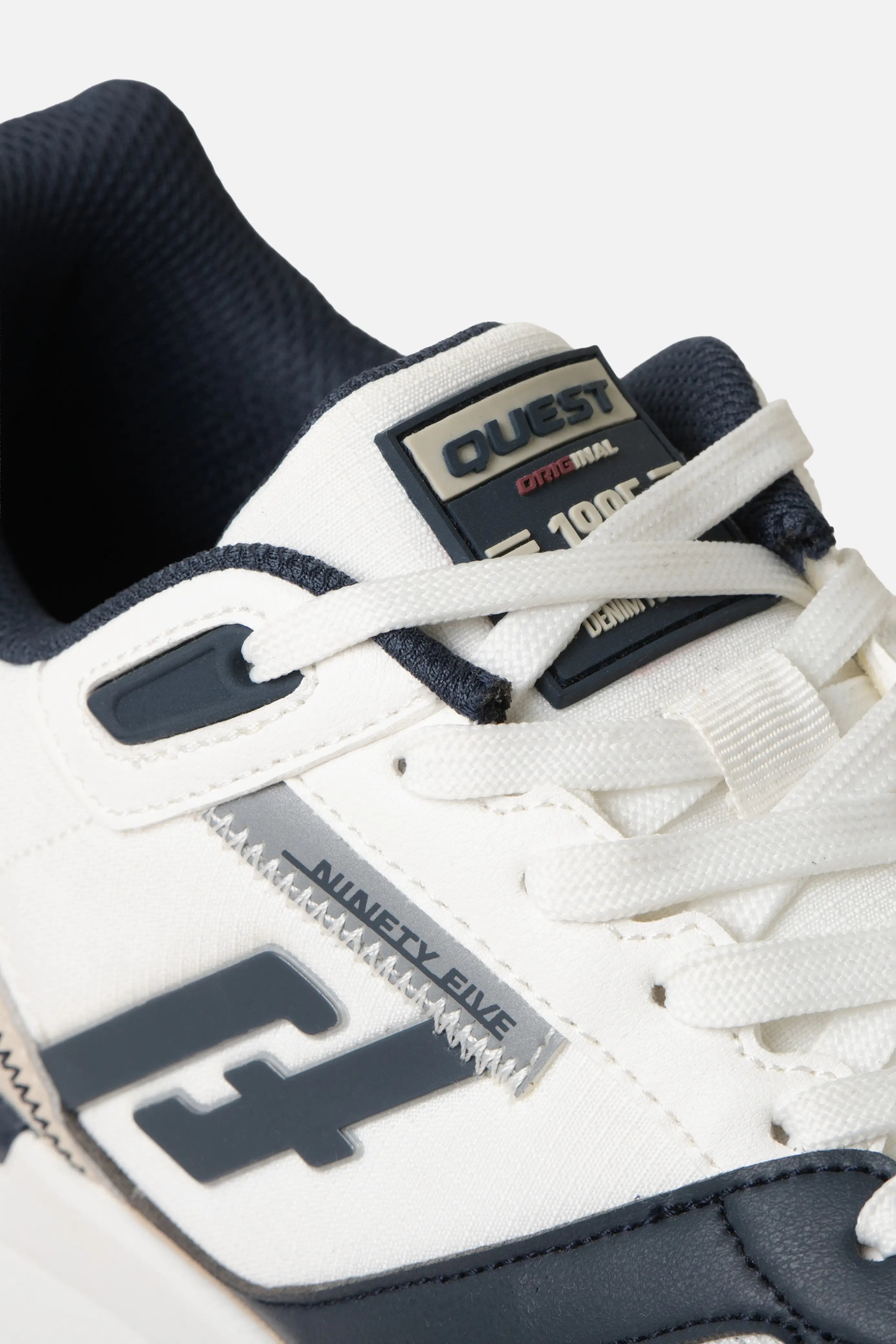 ZAPATOS CASUAL COLOR BLANCO-AZUL OSCURO