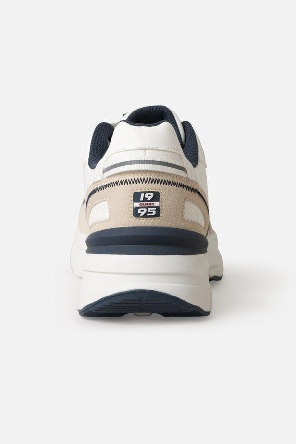 ZAPATOS CASUAL COLOR BLANCO-AZUL OSCURO