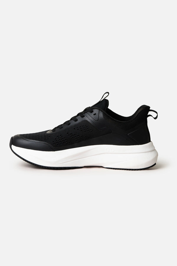 ZAPATOS DEPORTIVO COLOR NEGRO - BLANCO