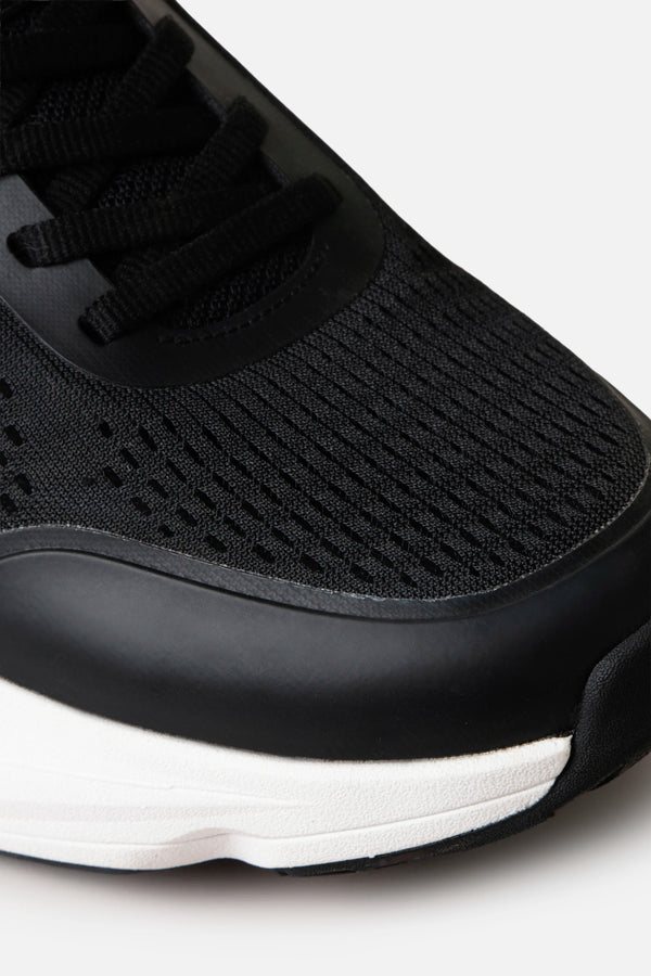 ZAPATOS DEPORTIVO COLOR NEGRO - BLANCO