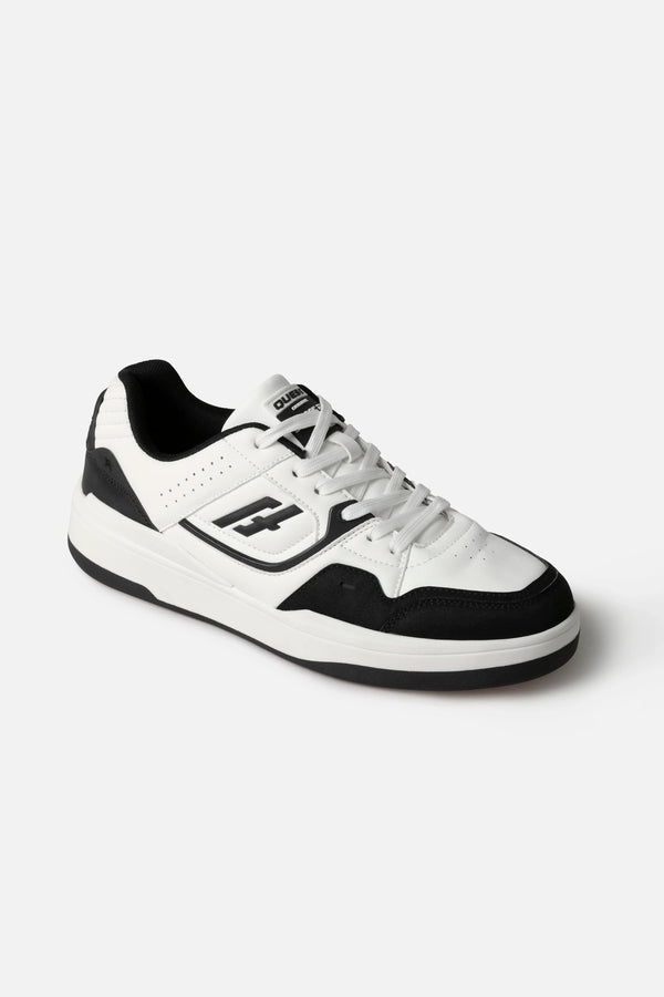 ZAPATOS CASUAL COLOR NEGRO - BLANCO