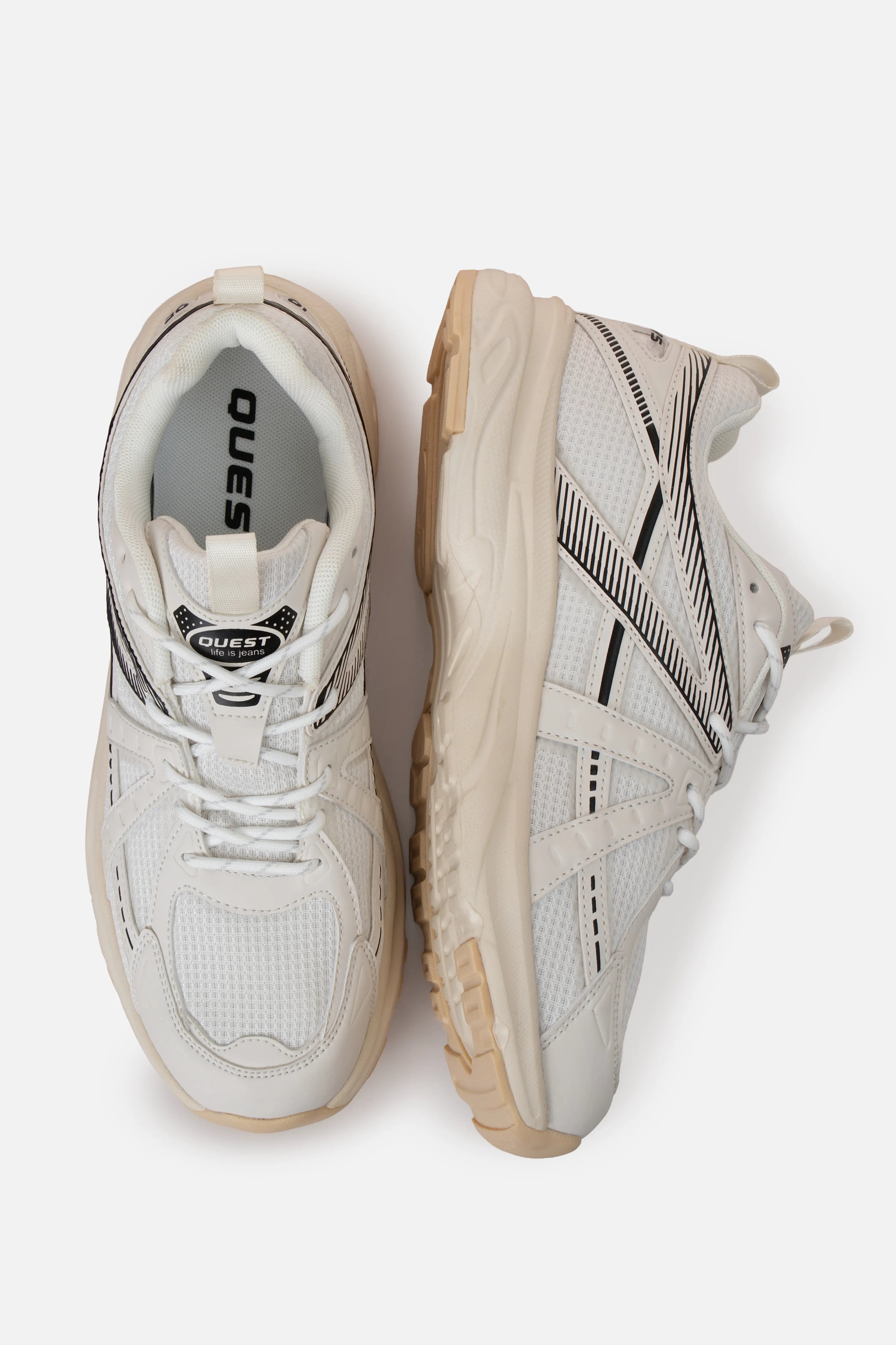 ZAPATOS TENIS COLOR IVORY