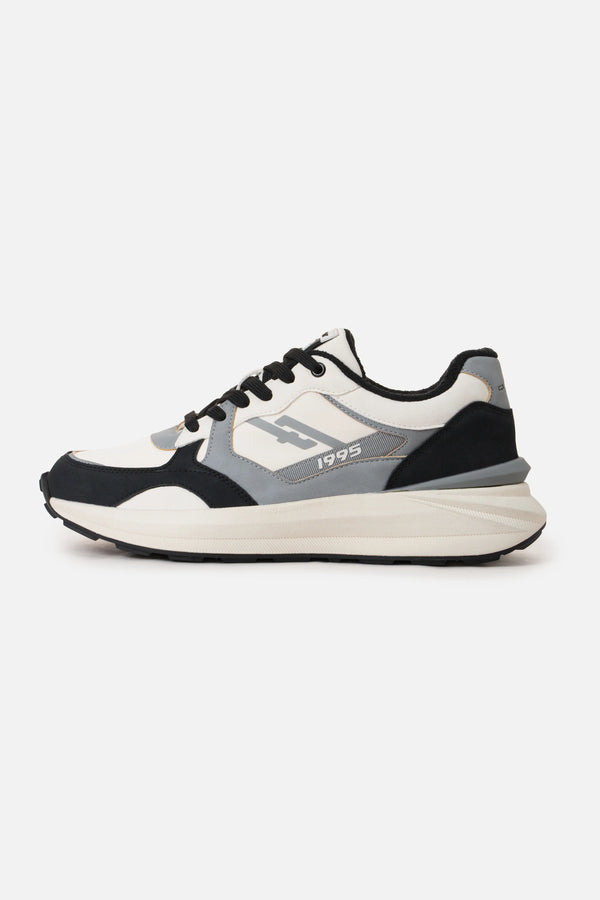 ZAPATOS CASUAL COLOR NEGRO-BLANCO