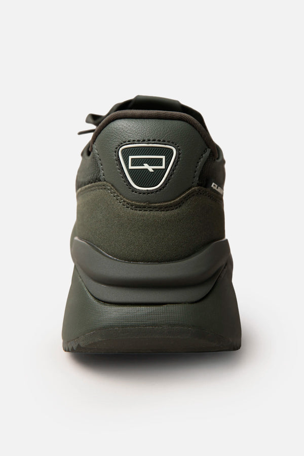 ZAPATOS CASUAL COLOR VERDE MILITAR