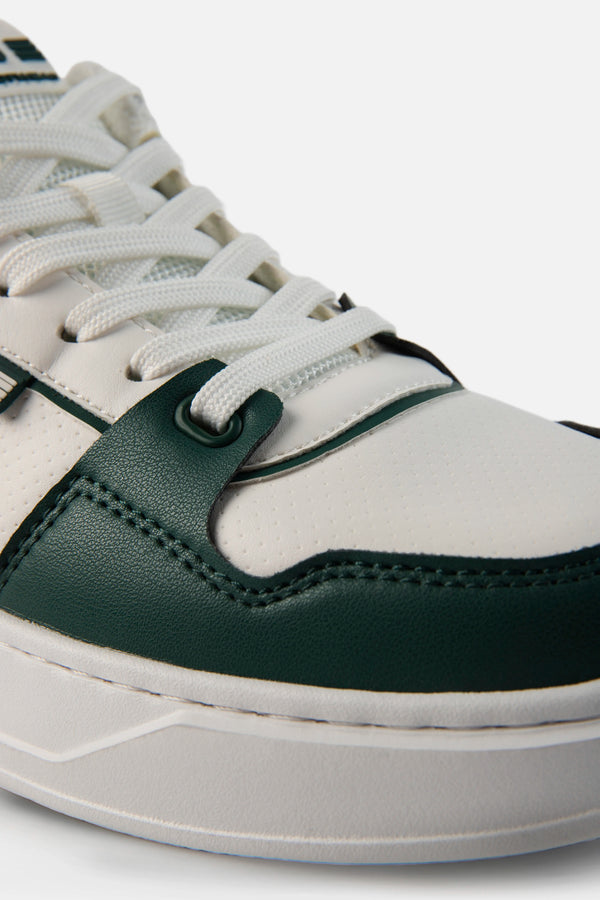 ZAPATOS CASUAL COLOR BLANCO - VERDE