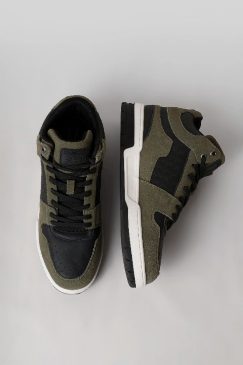 ZAPATOS TENIS COLOR DARK OLIVA