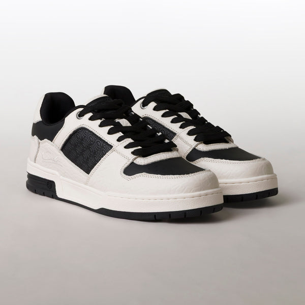 ZAPATOS TENIS COLOR NEGRO - BLANCO