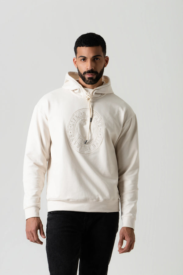 BUZO CERRADO COLOR WHITECAP GRAY