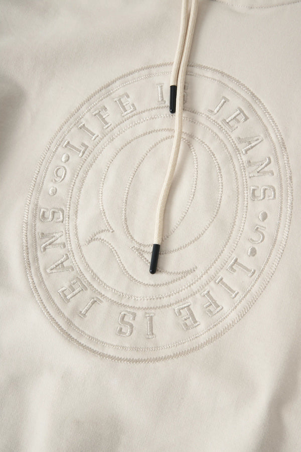 BUZO CERRADO COLOR WHITECAP GRAY