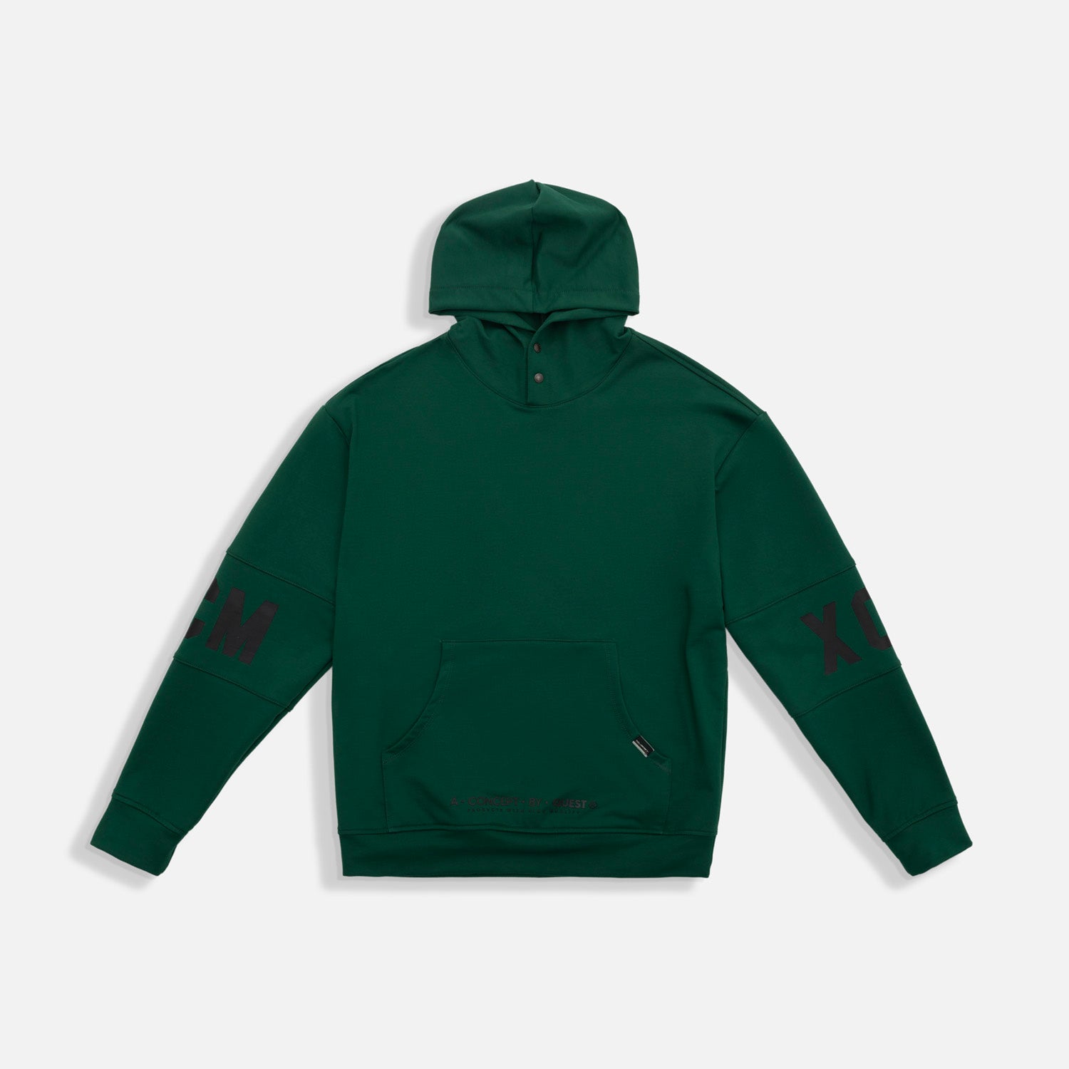 BUZO CERRADO COLOR VERDE PRADERA