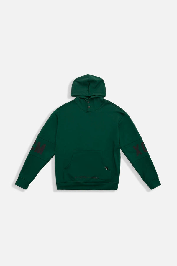 BUZO CERRADO COLOR VERDE PRADERA