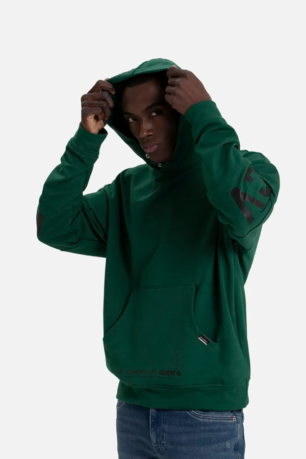 BUZO CERRADO COLOR VERDE PRADERA