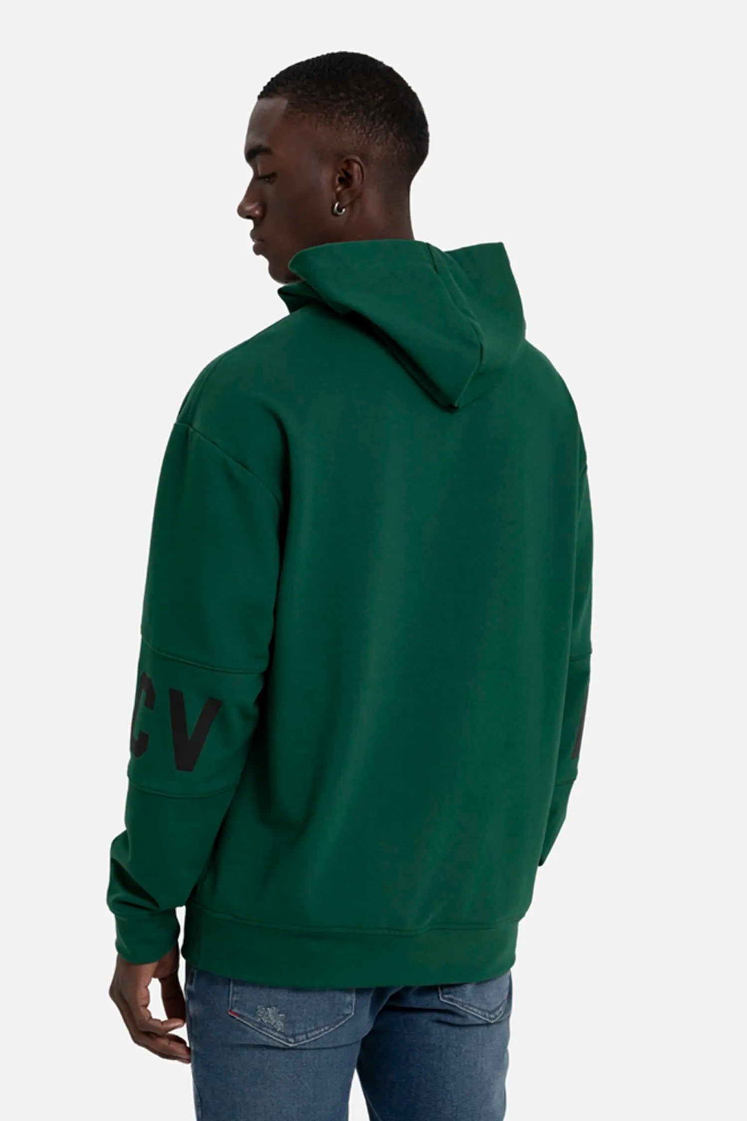 BUZO CERRADO COLOR VERDE PRADERA