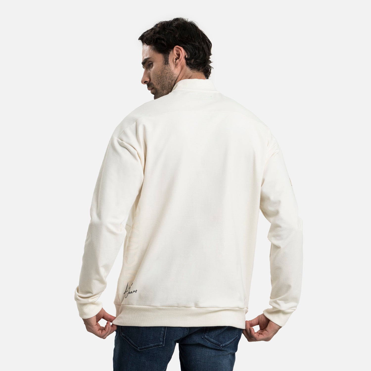 BUZO CERRADO COLOR IVORY
