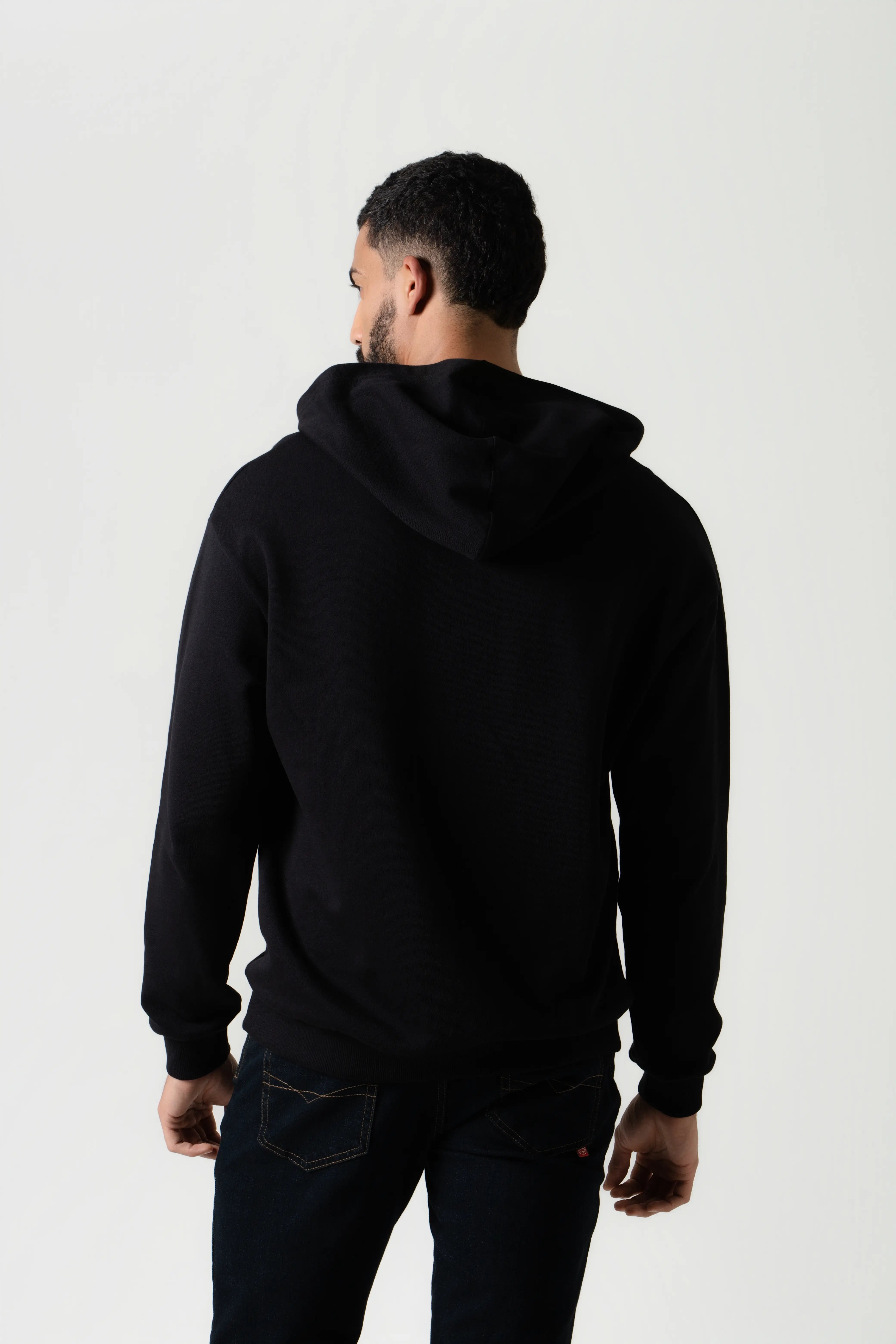 BUZO CERRADO COLOR NEGRO