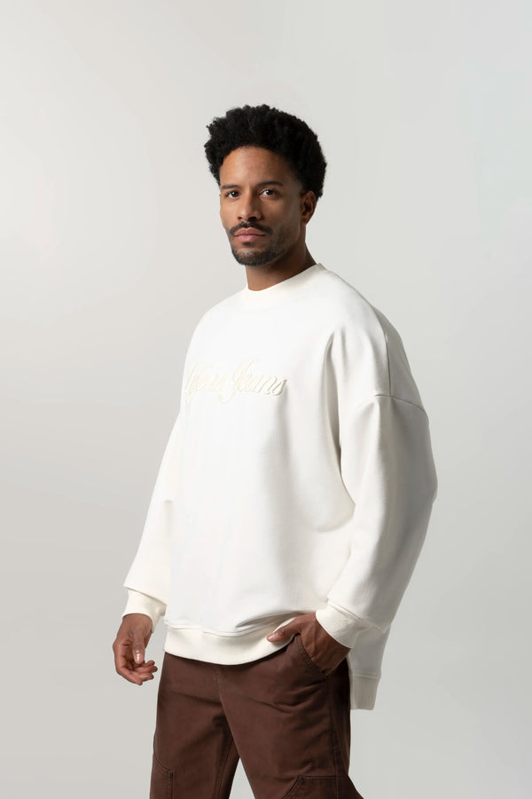 BUZO CERRADO COLOR IVORY