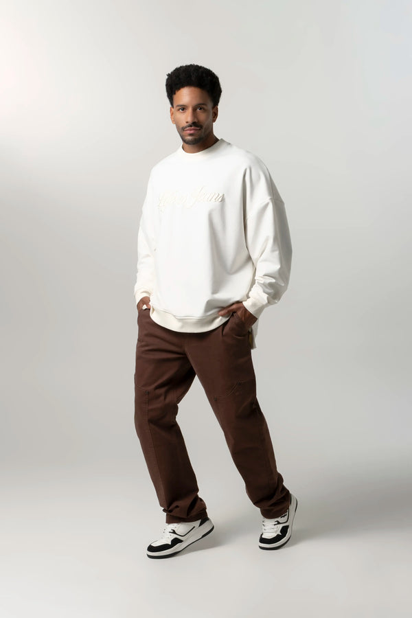 BUZO CERRADO COLOR IVORY