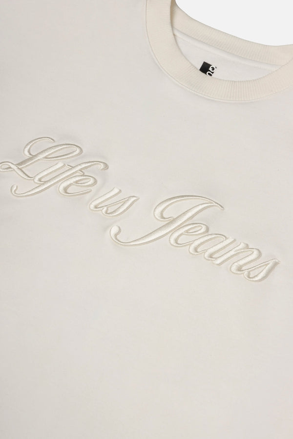 BUZO CERRADO COLOR IVORY