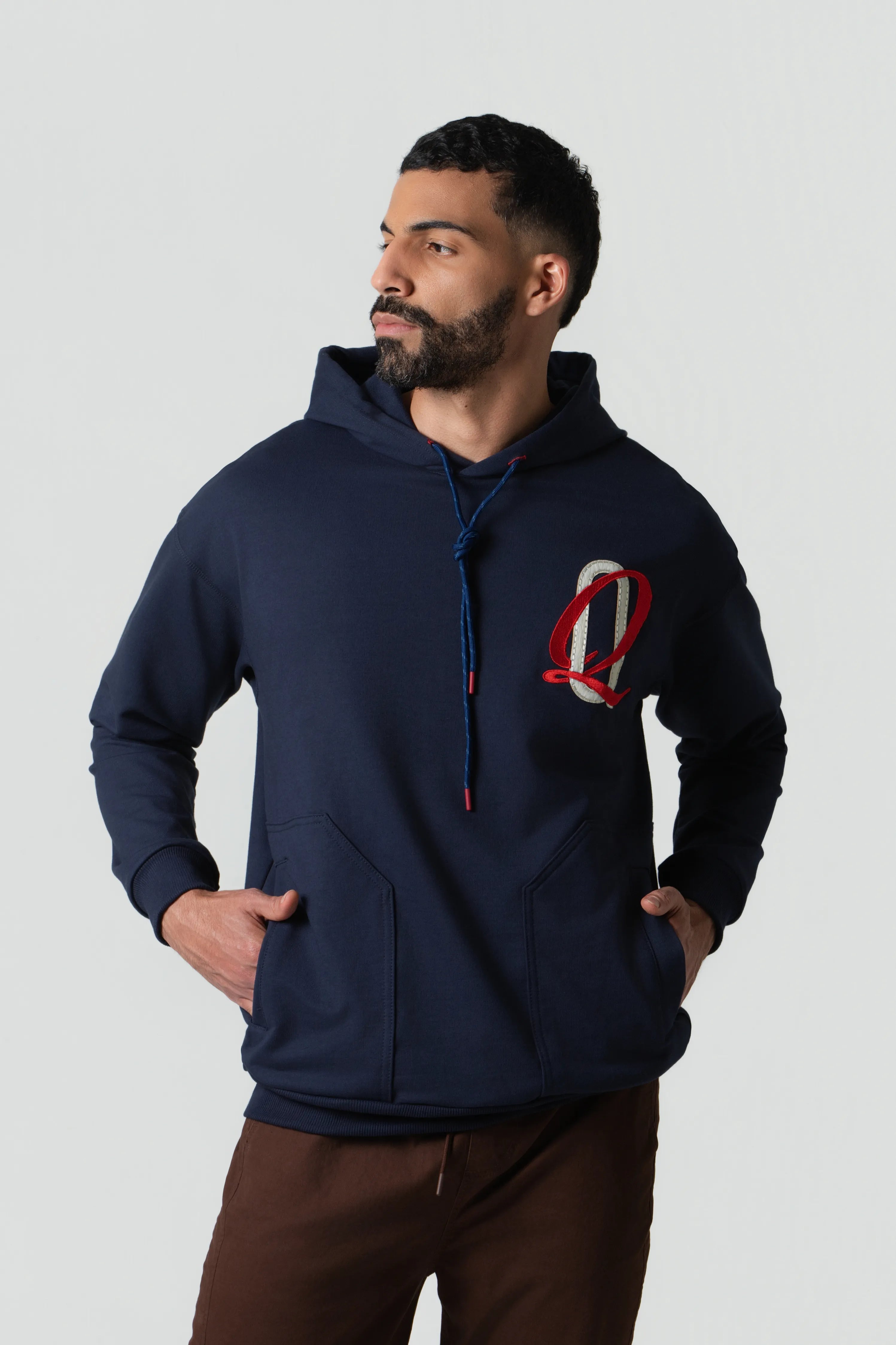 BUZO CERRADO COLOR AZUL OSCURO