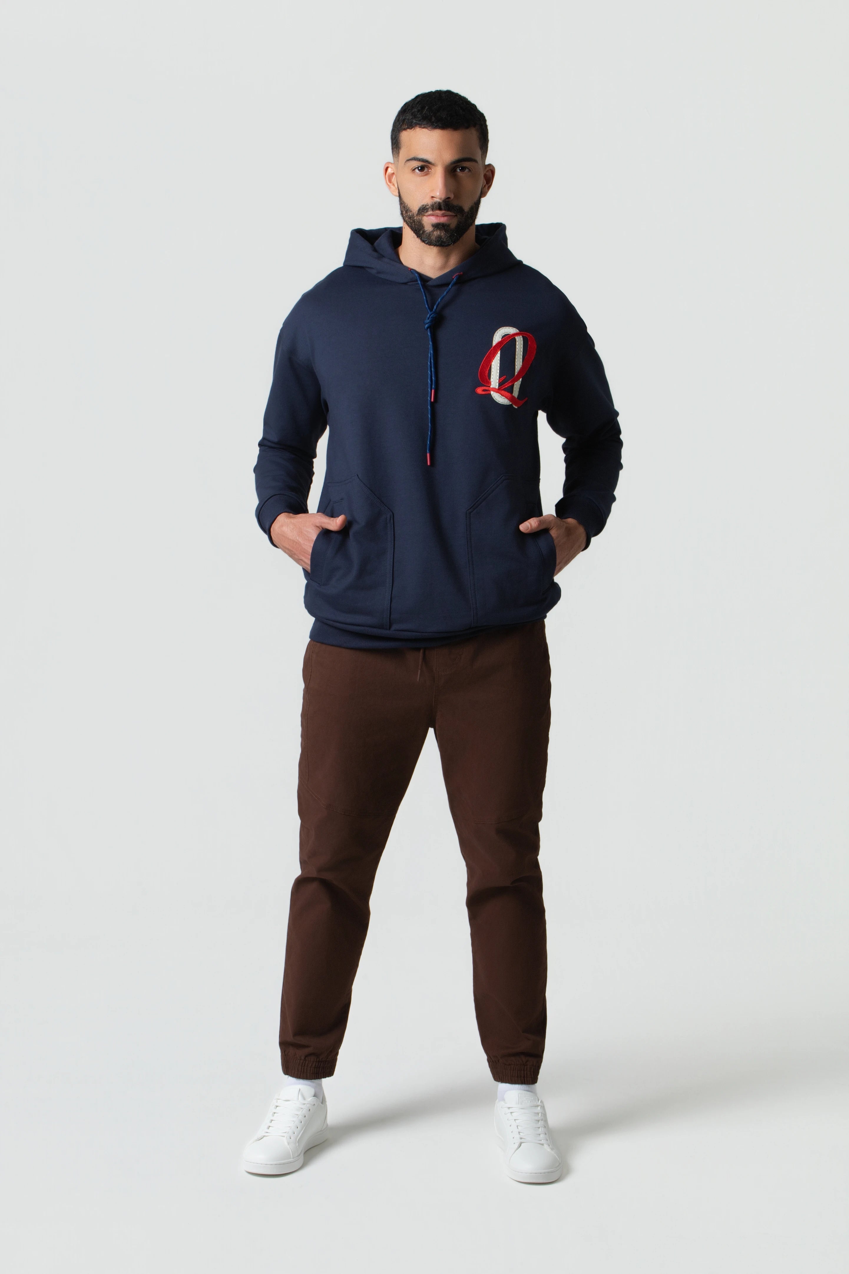 BUZO CERRADO COLOR AZUL OSCURO