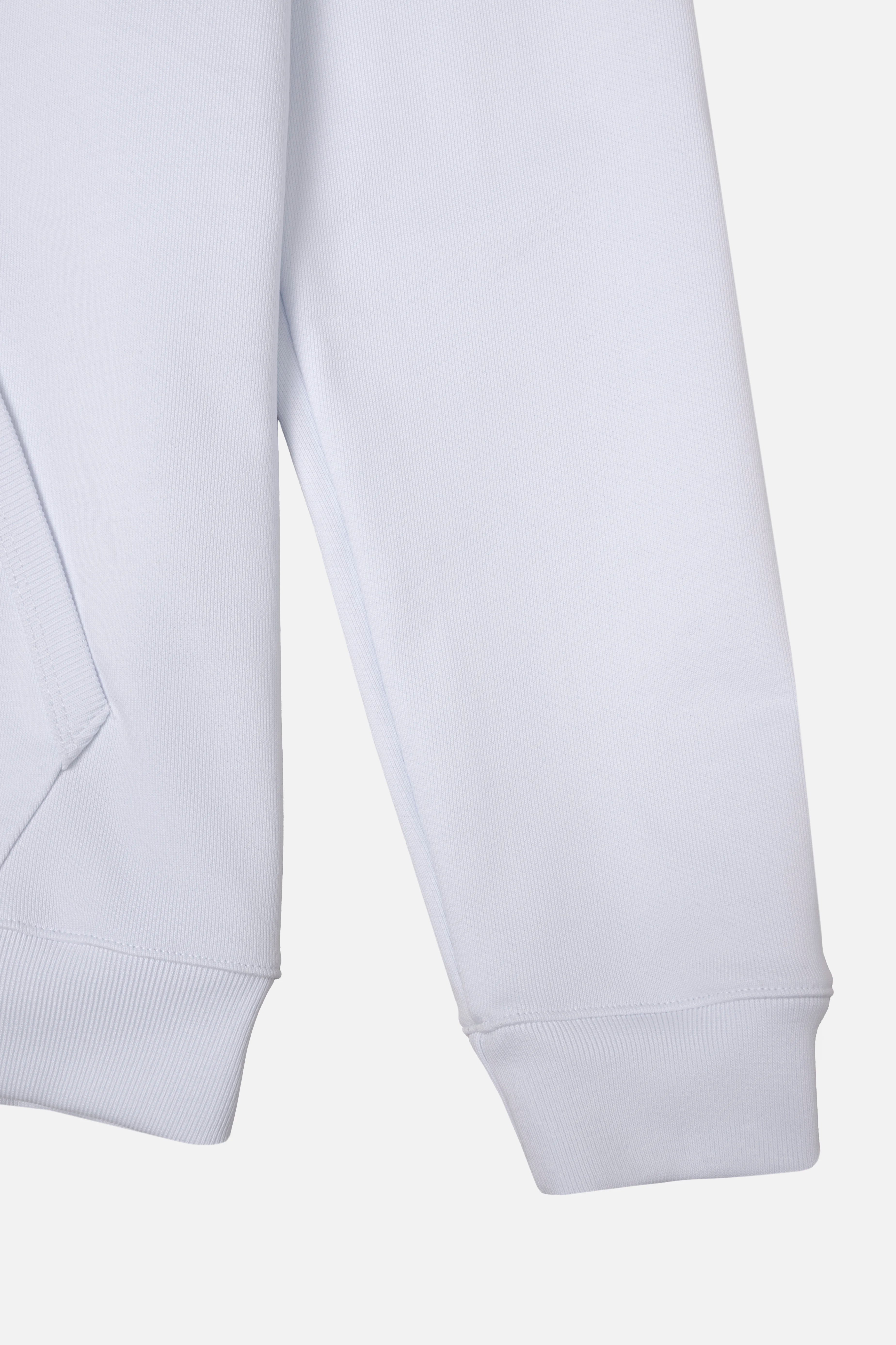 BUZO CERRADO COLOR BLANCO OPTICO