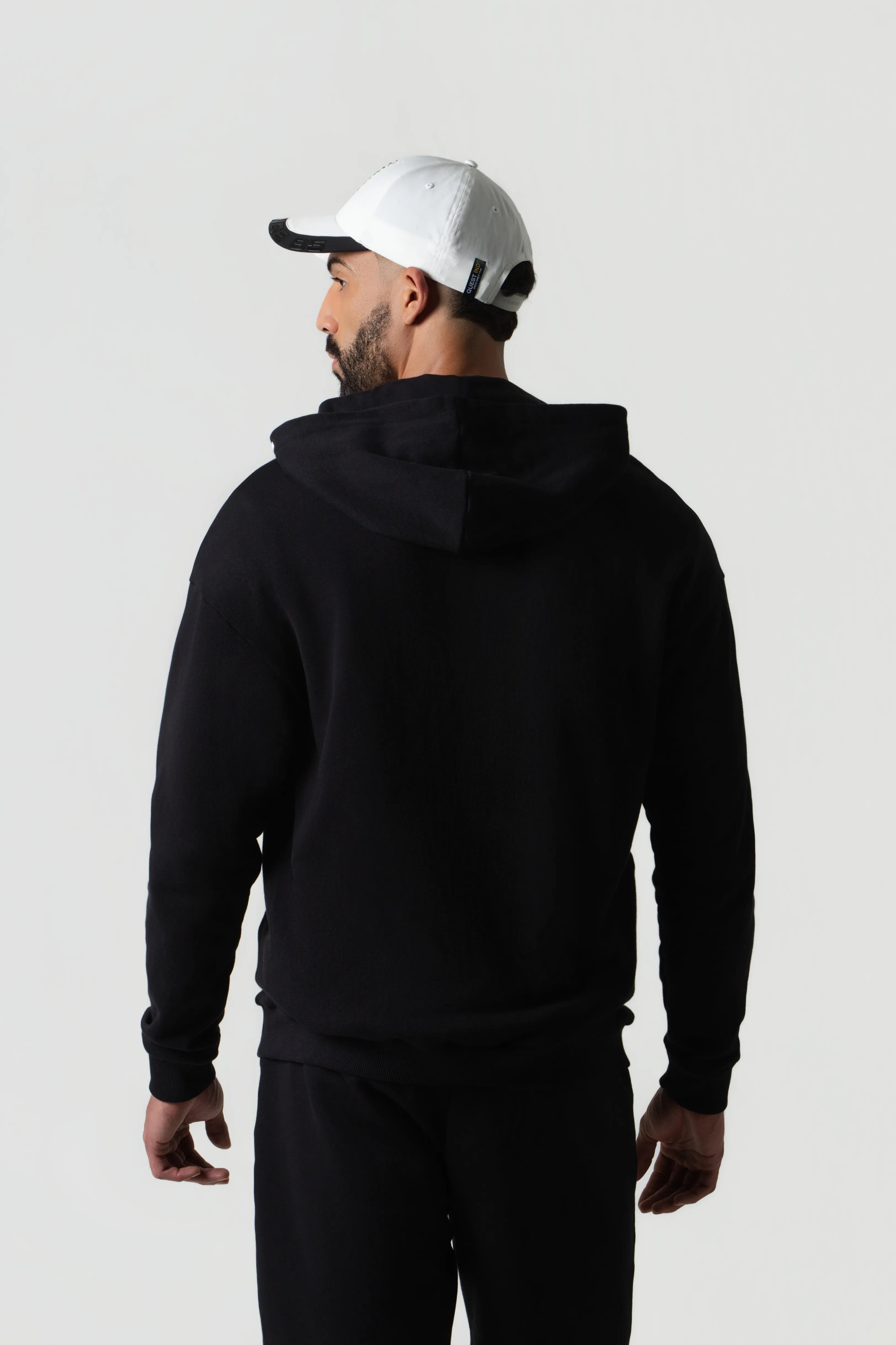 BUZO ABIERTO COLOR NEGRO