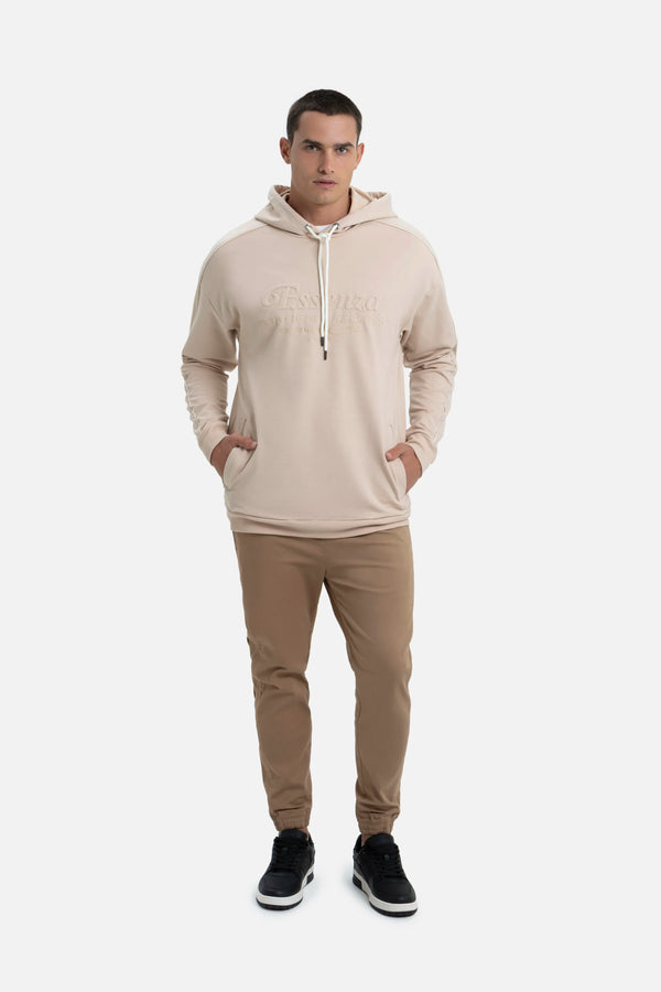 BUZO CERRADO COLOR BEIGE MEDIO