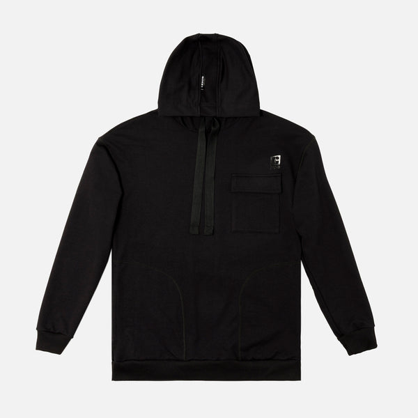 BUZO CERRADO COLOR NEGRO