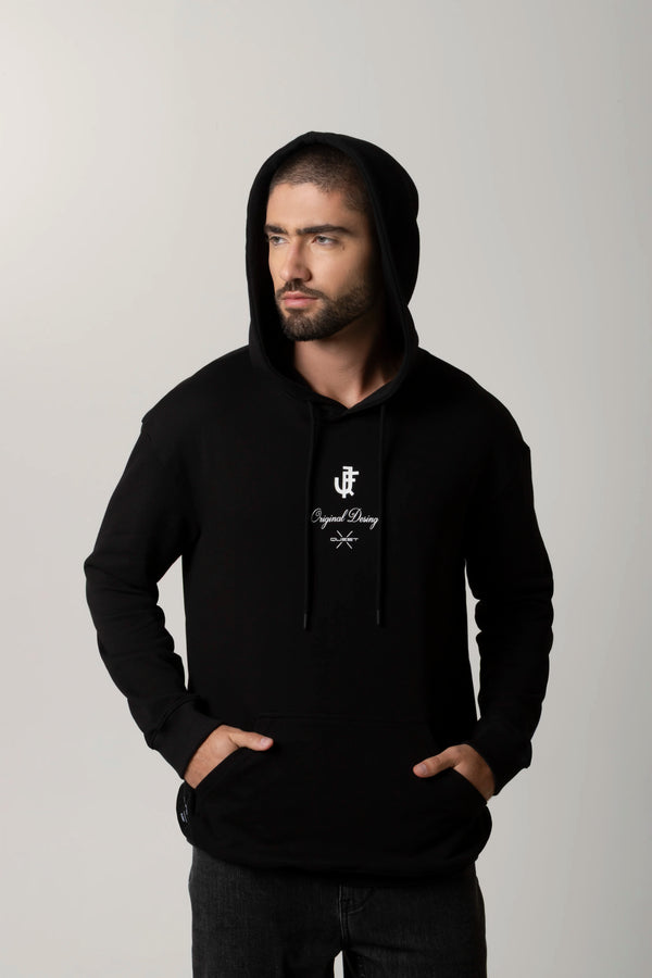 BUZO CERRADO COLOR NEGRO