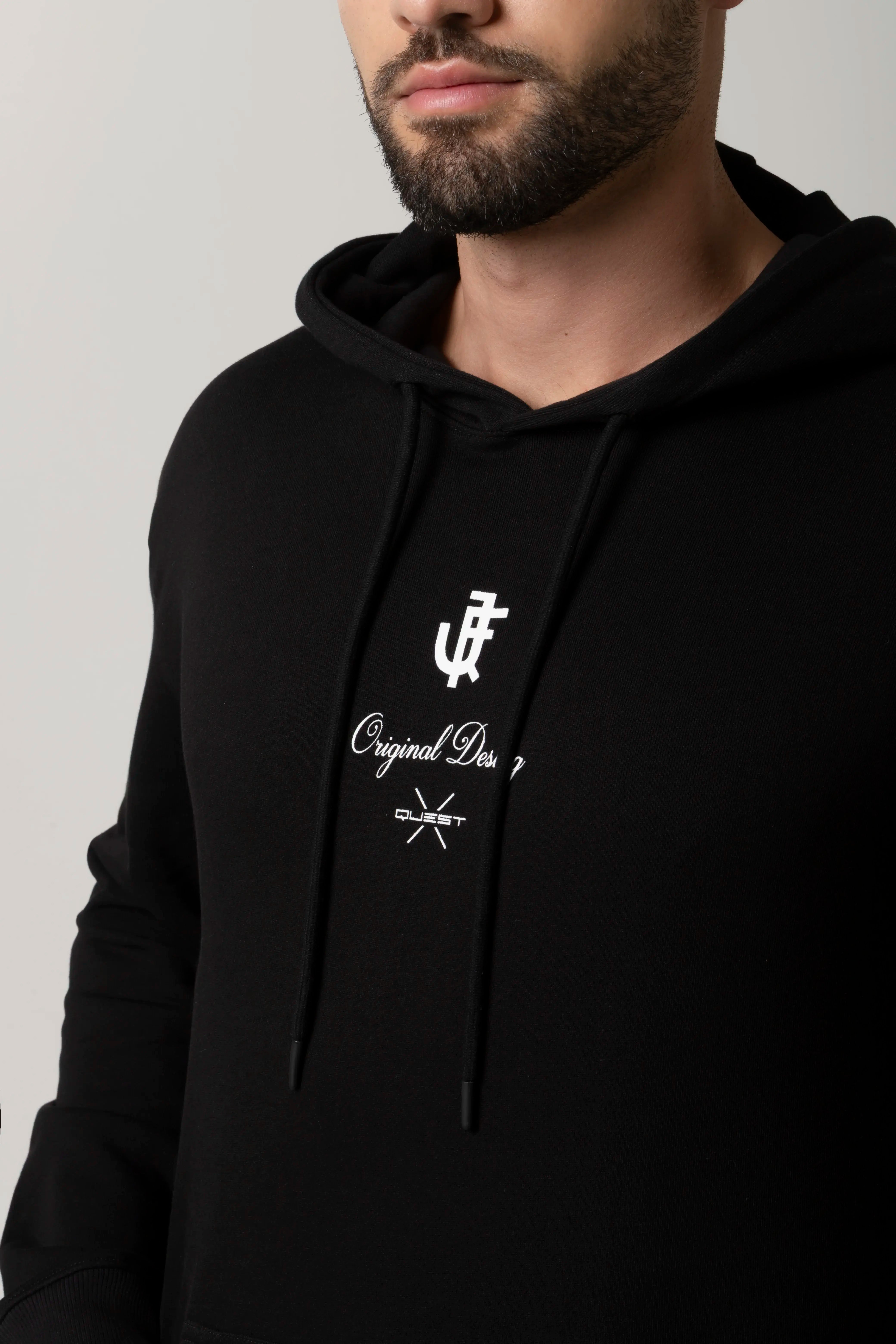 BUZO CERRADO COLOR NEGRO