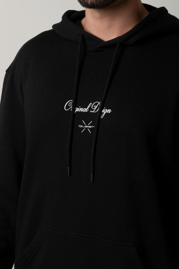 BUZO CERRADO COLOR NEGRO MARCA QUEST X JUAN FERNANDO QUINTERO