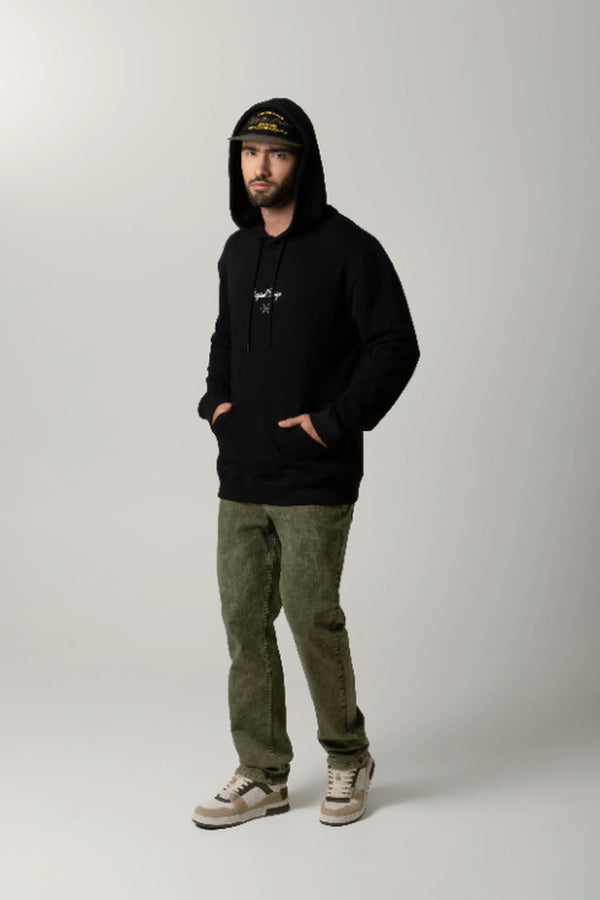 BUZO CERRADO COLOR NEGRO MARCA QUEST X JUAN FERNANDO QUINTERO