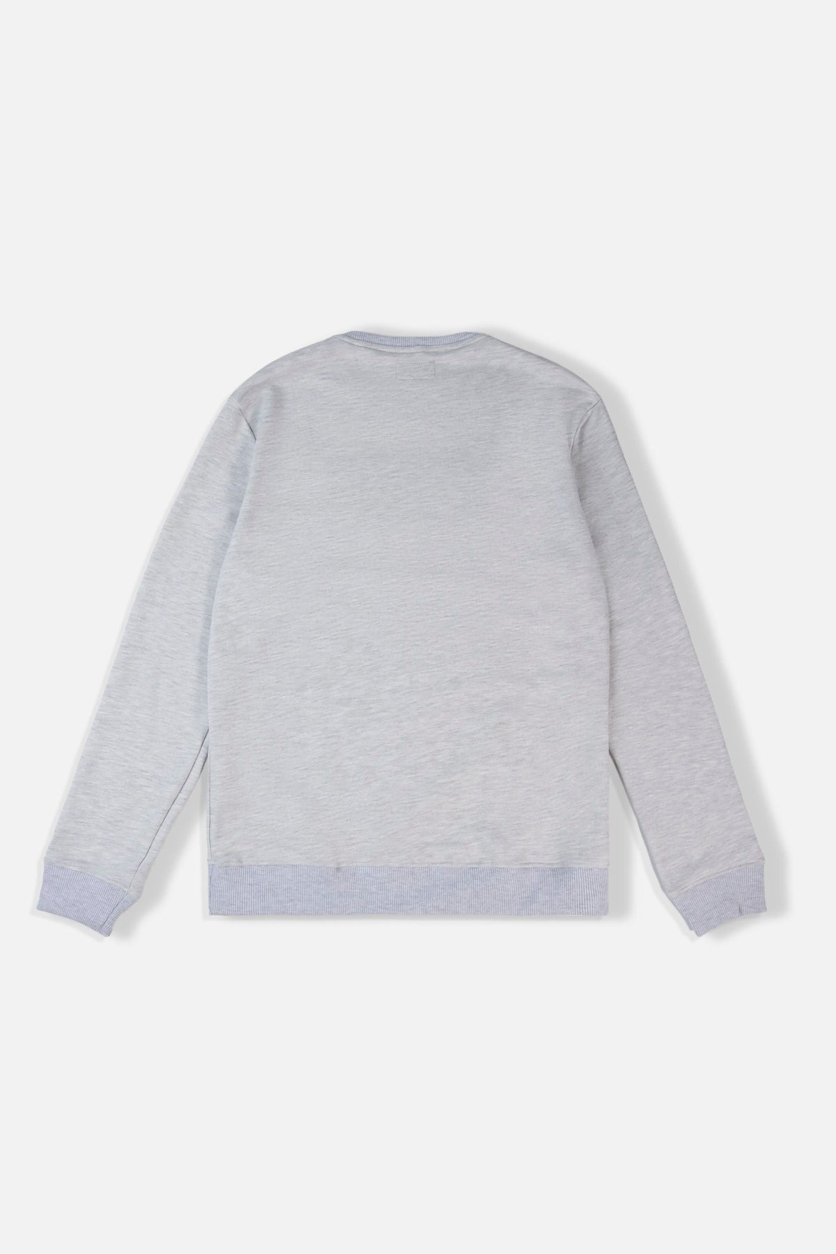 BUZO CERRADO COLOR GRIS JASPE CLARO