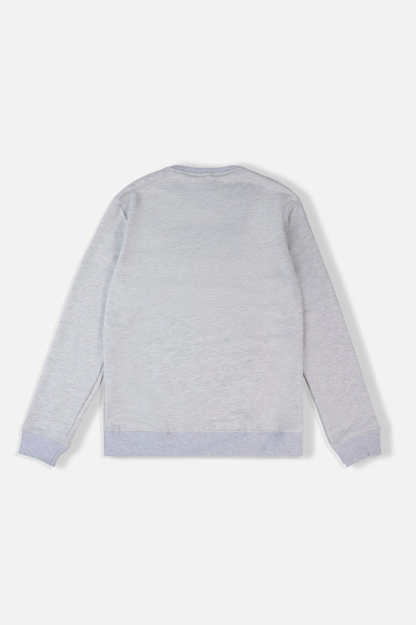 BUZO CERRADO COLOR GRIS JASPE CLARO