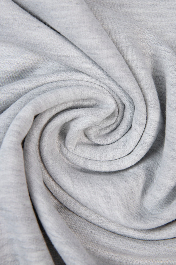 BUZO CERRADO COLOR GRIS JASPE CLARO