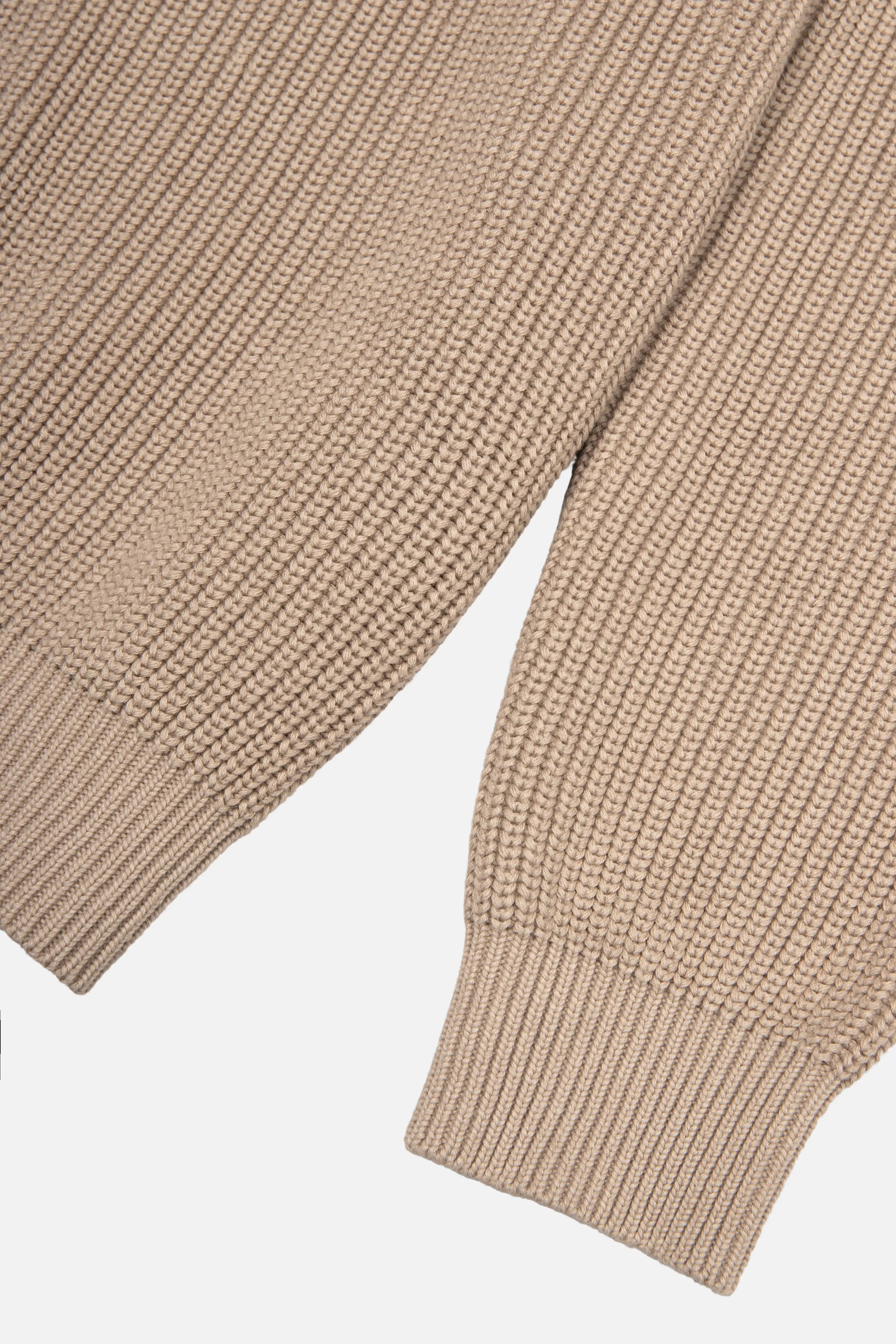 SWEATER CERRADO COLOR TAUPE