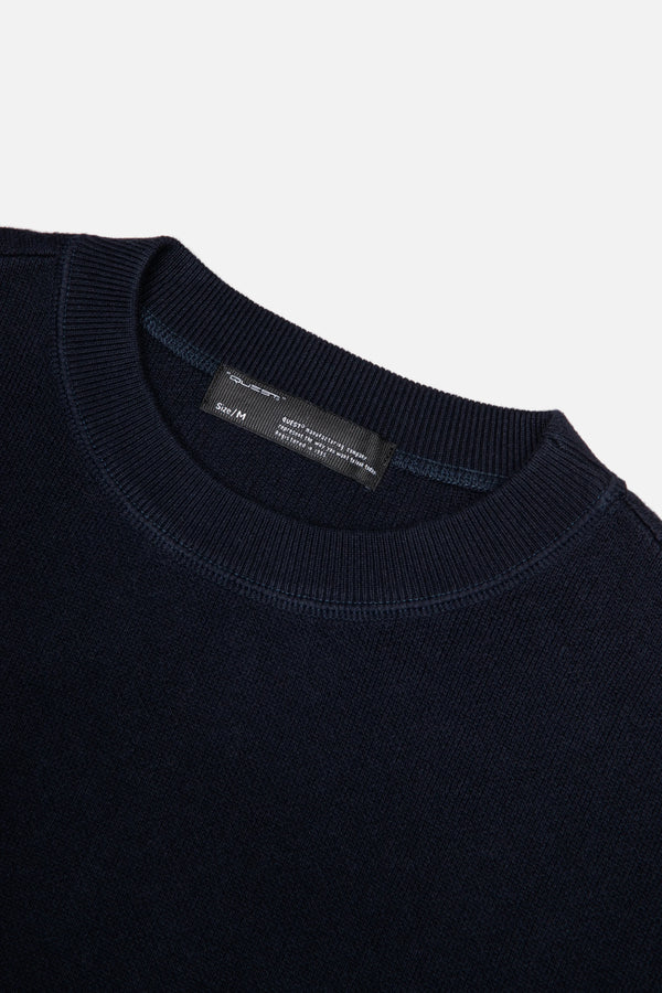 SWEATER CERRADO COLOR AZUL OSCURO