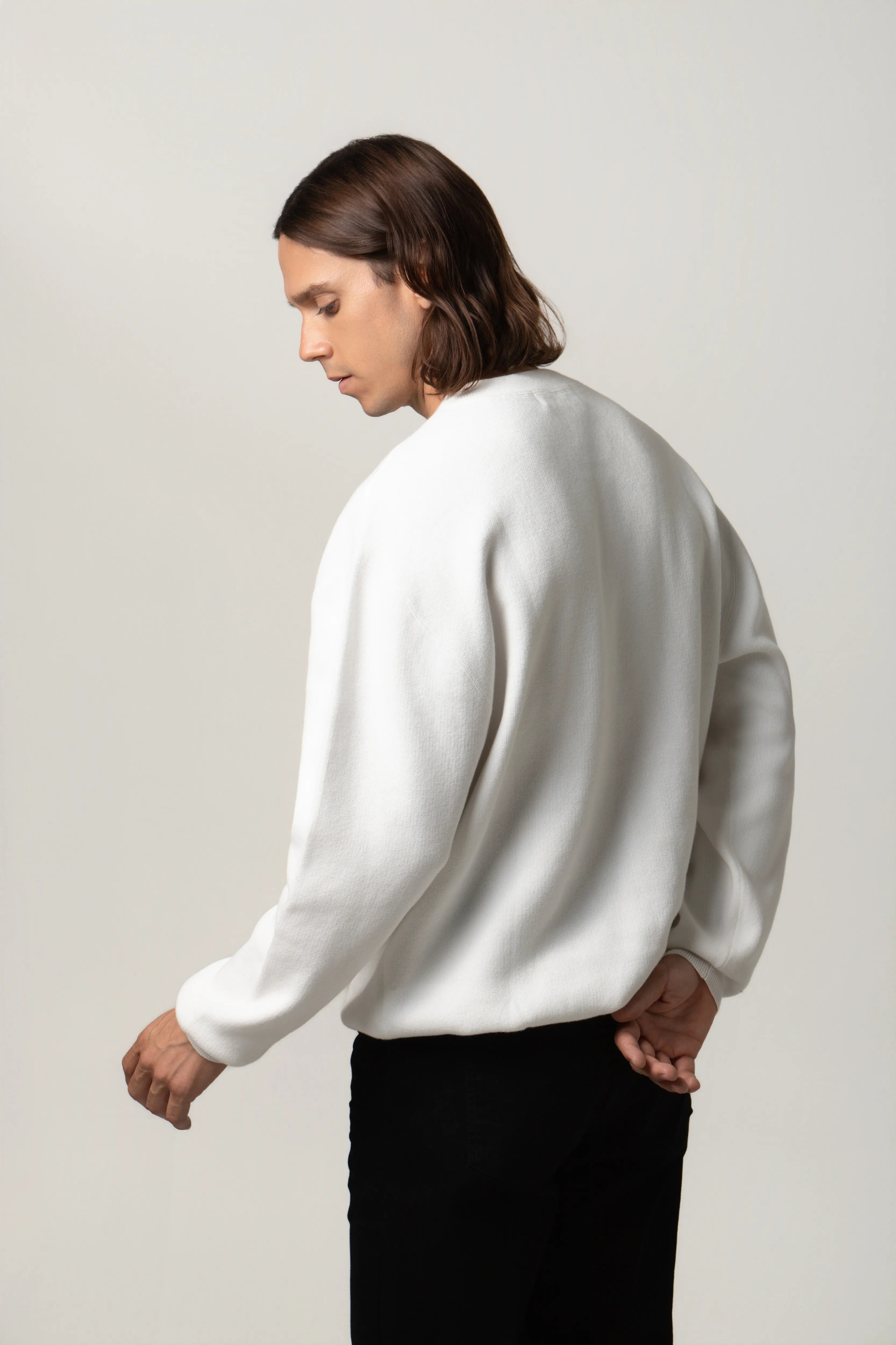 SWEATER CERRADO COLOR CRUDO