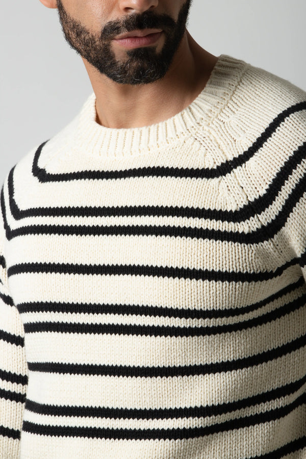 SWEATER CERRADO COLOR IVORY