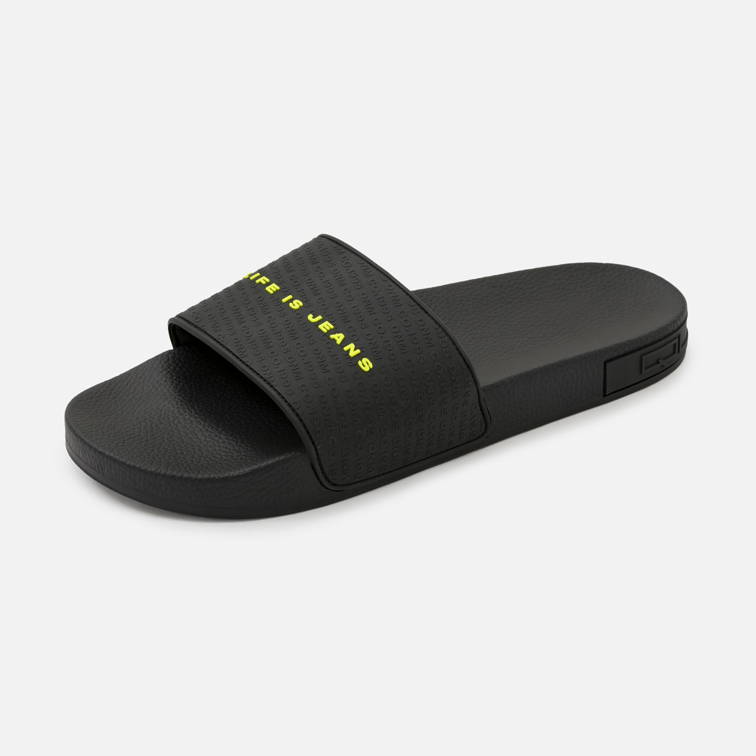 SANDALIAS TIPO PALA COLOR NEGRO