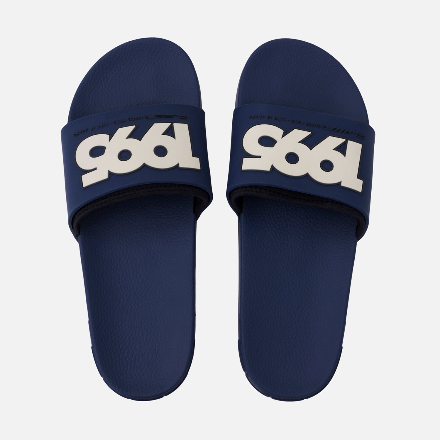 SANDALIAS TIPO PALA COLOR AZUL REY OSCURO