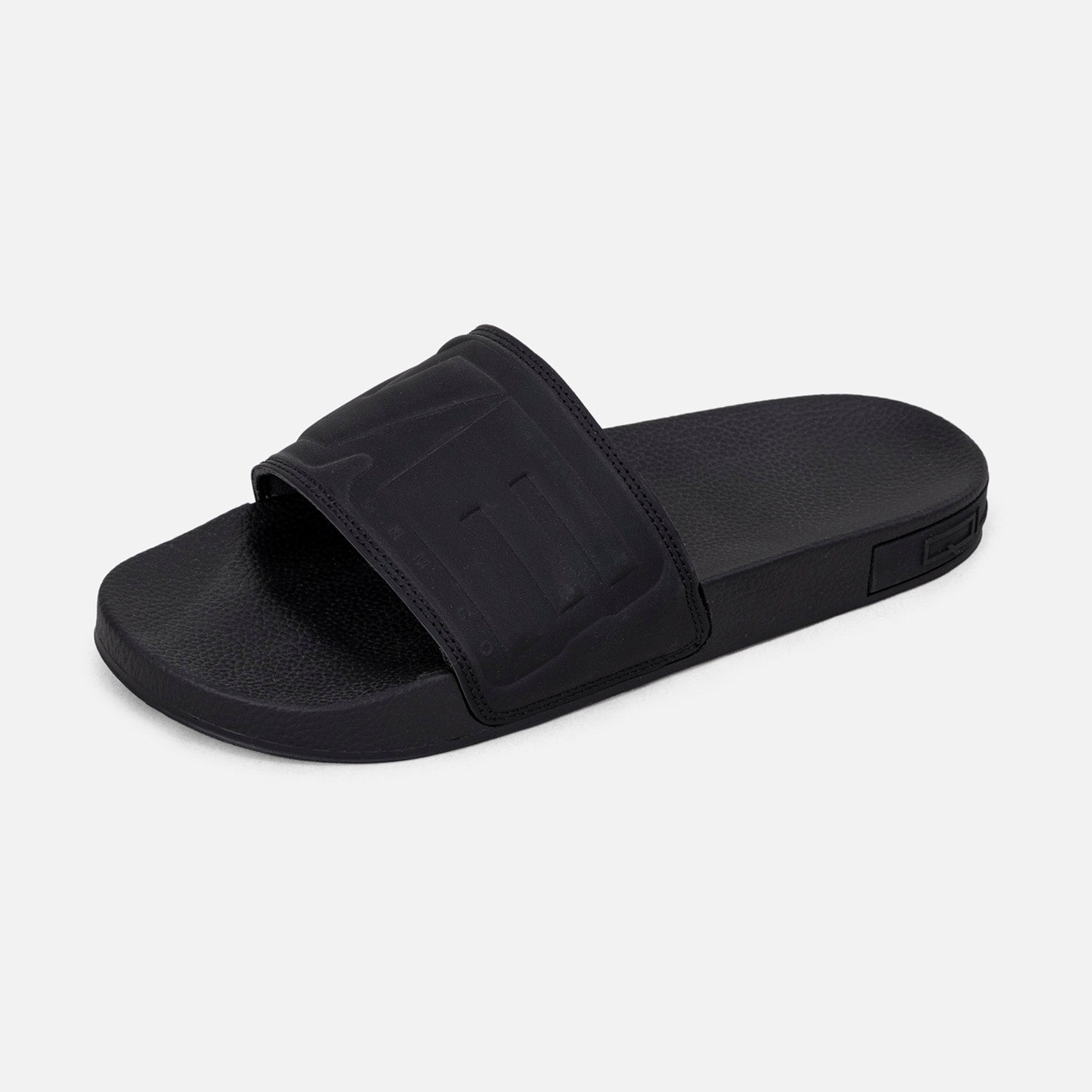 SANDALIAS TIPO PALA COLOR NEGRO