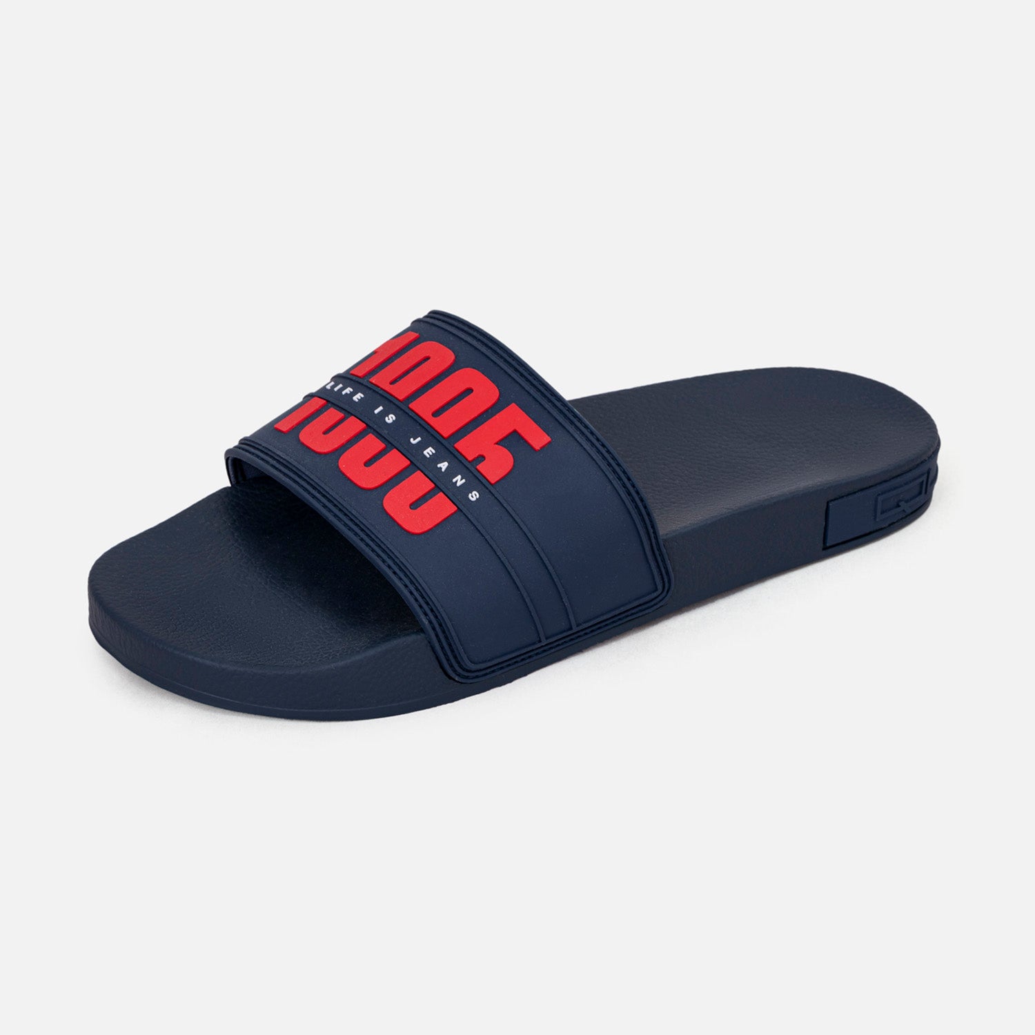 SANDALIAS TIPO PALA COLOR AZUL OSCURO