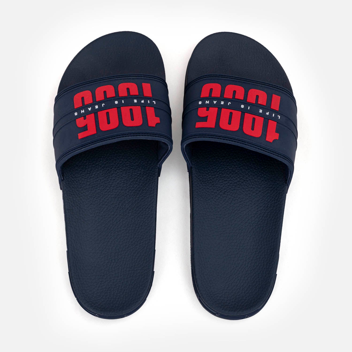 SANDALIAS TIPO PALA COLOR AZUL OSCURO