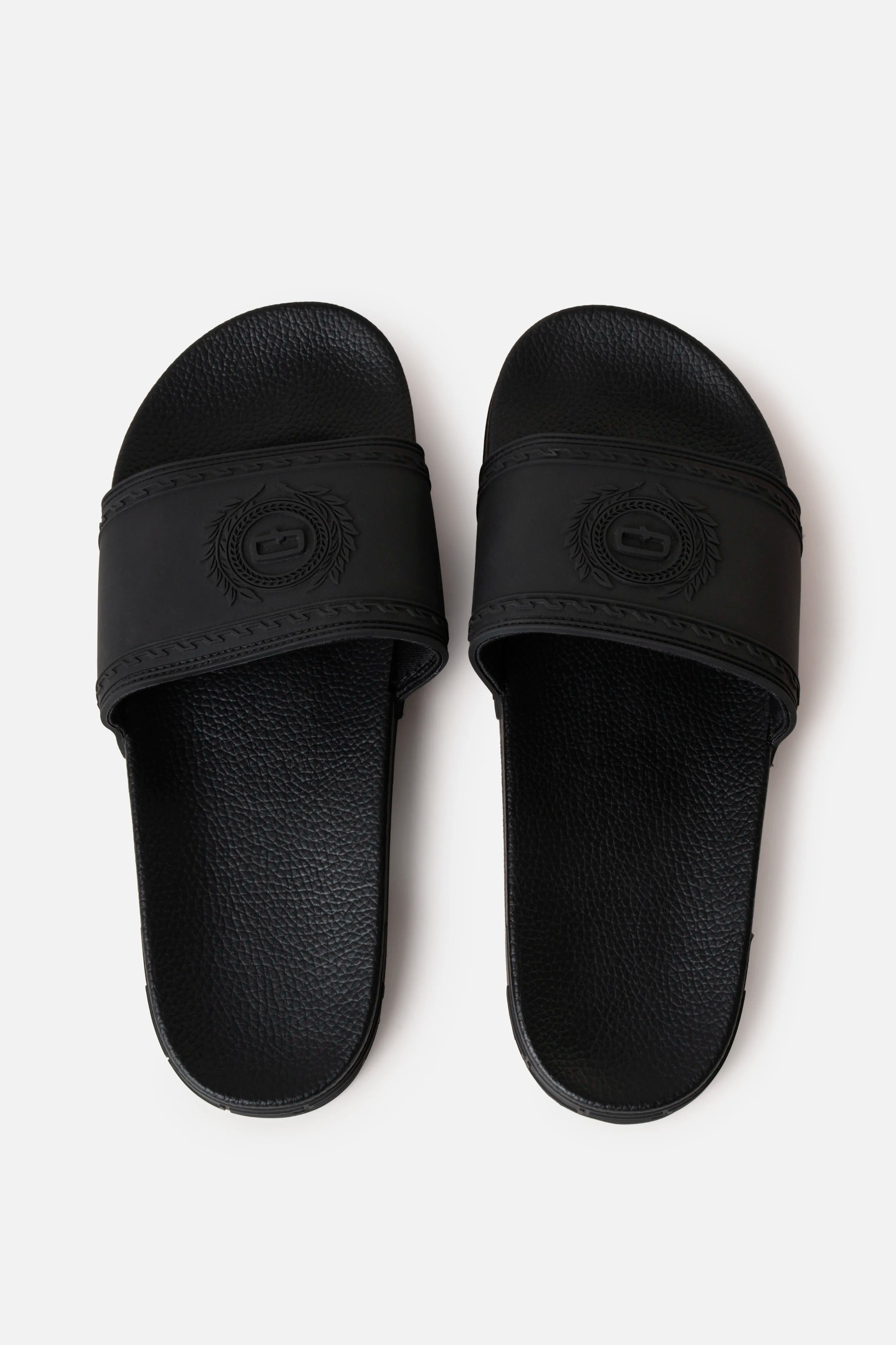 SANDALIAS TIPO PALA COLOR NEGRO