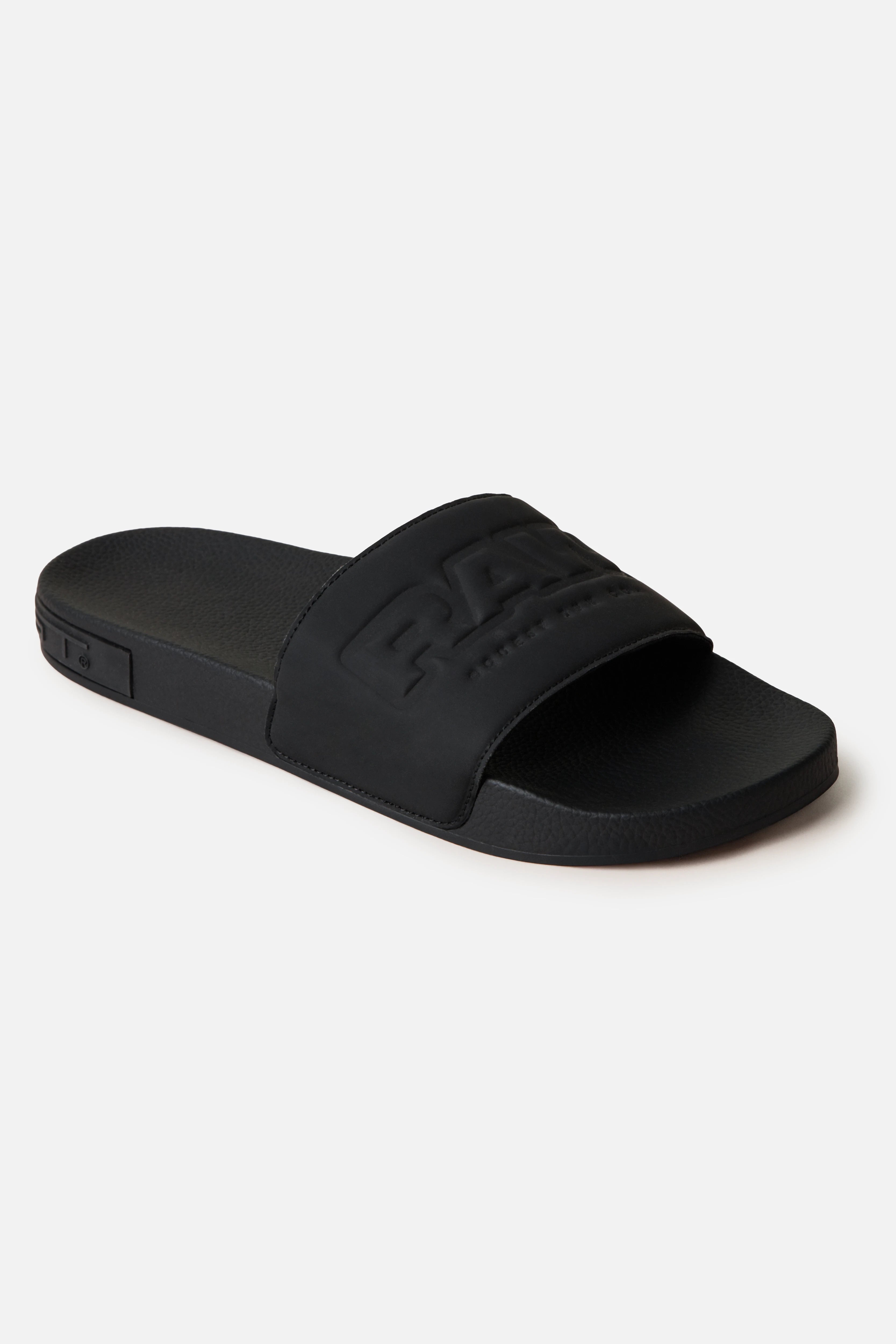 SANDALIAS TIPO PALA COLOR NEGRO