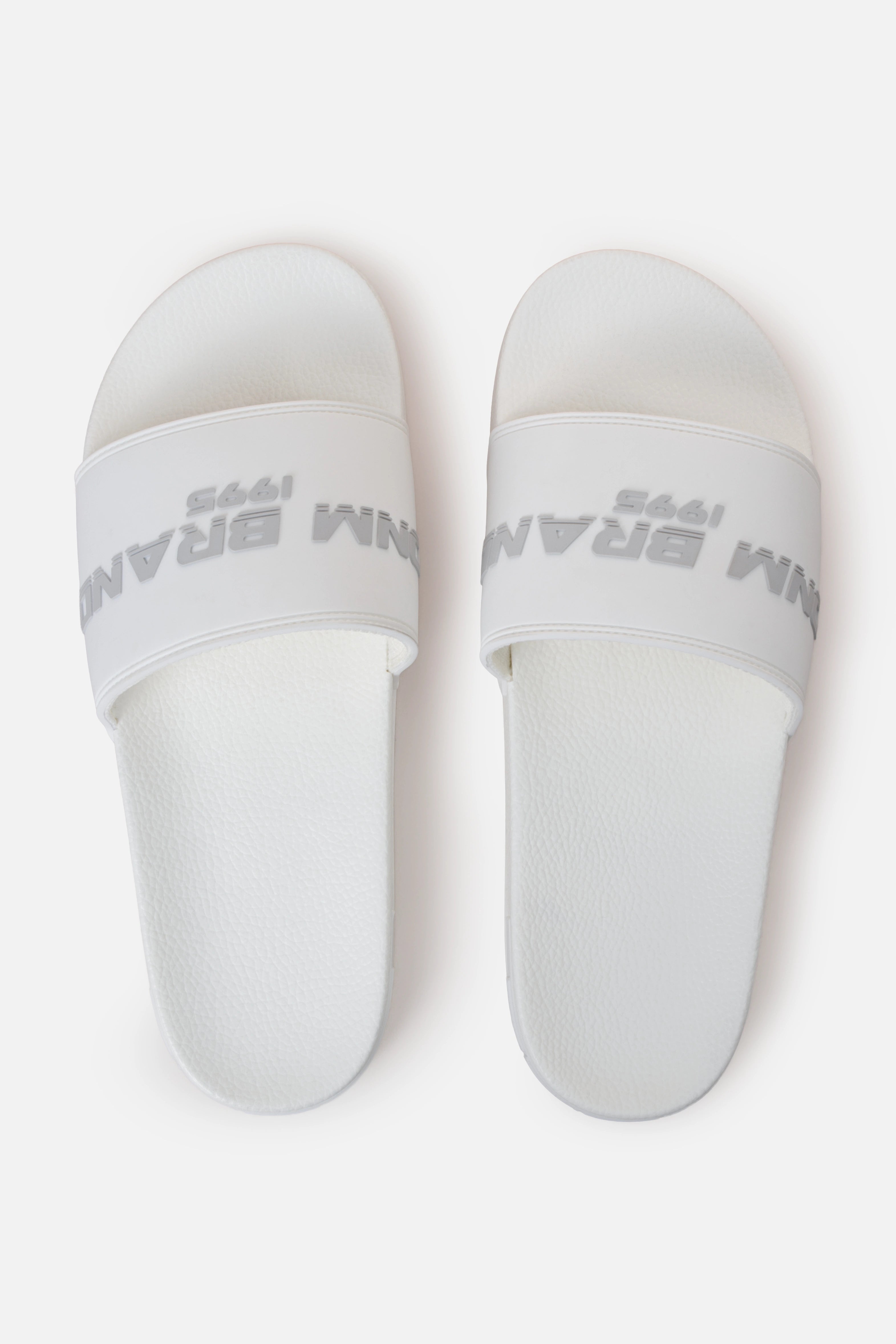 SANDALIAS TIPO PALA COLOR BLANCO BLANCO