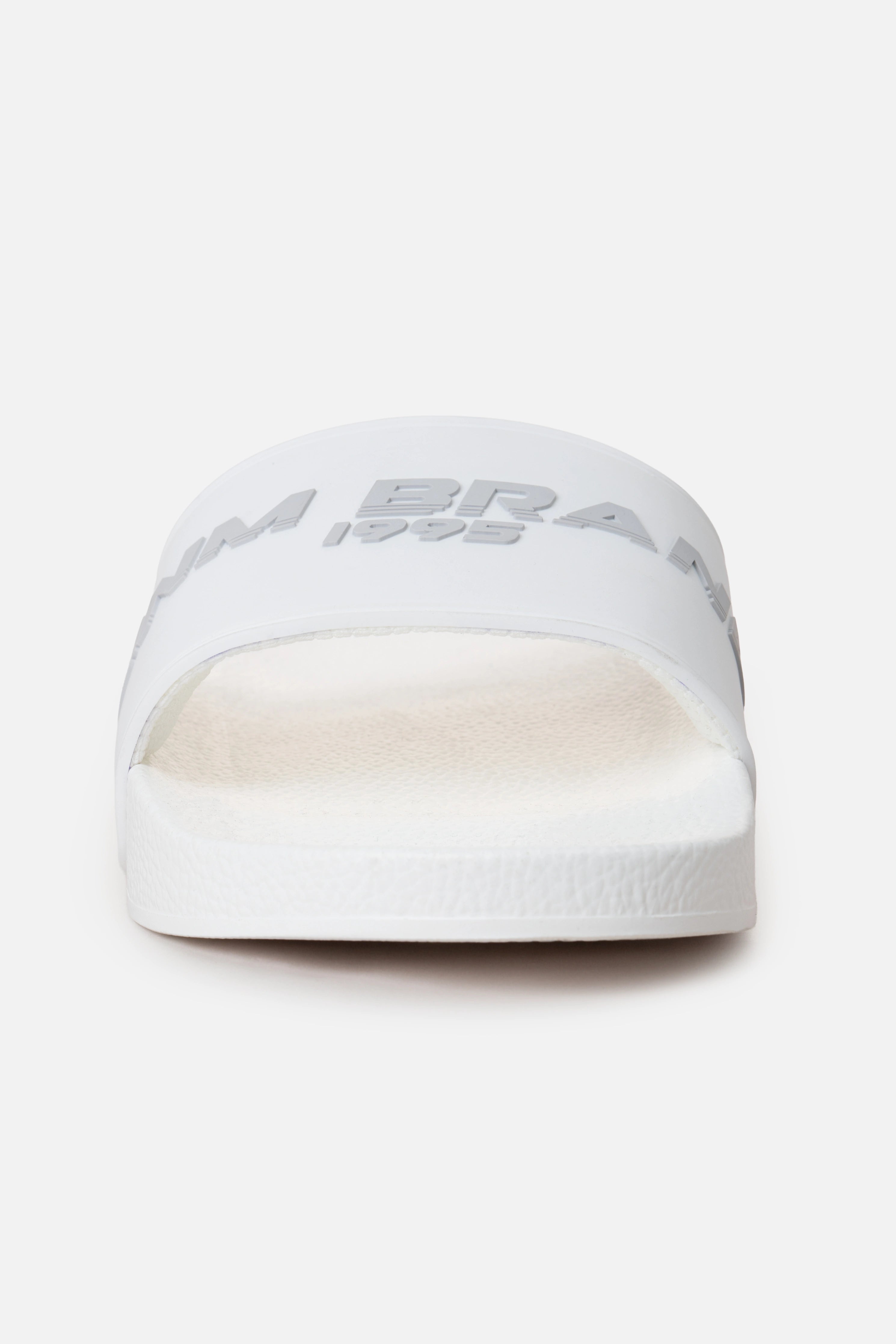 SANDALIAS TIPO PALA COLOR BLANCO BLANCO
