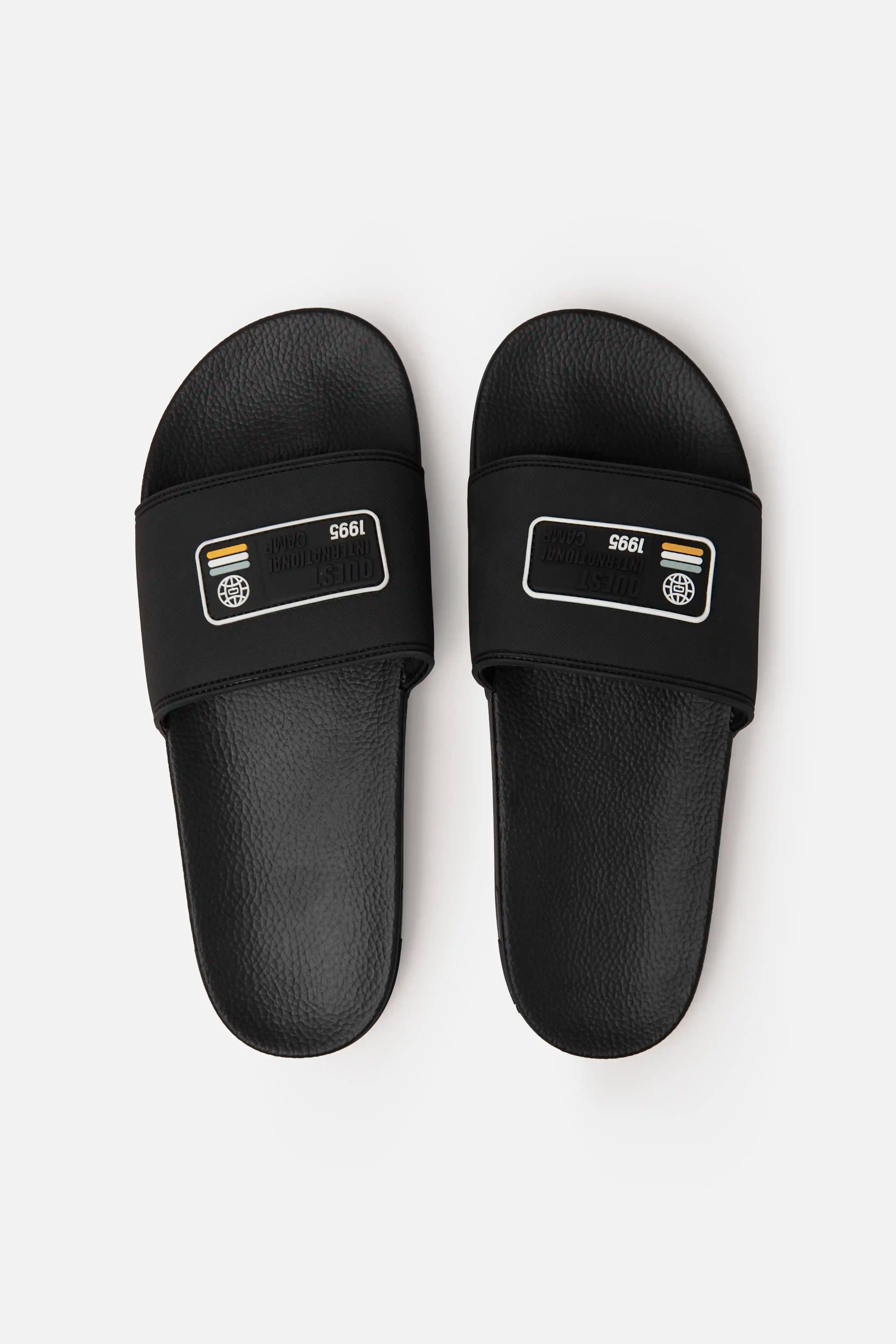 SANDALIAS TIPO PALA COLOR NEGRO
