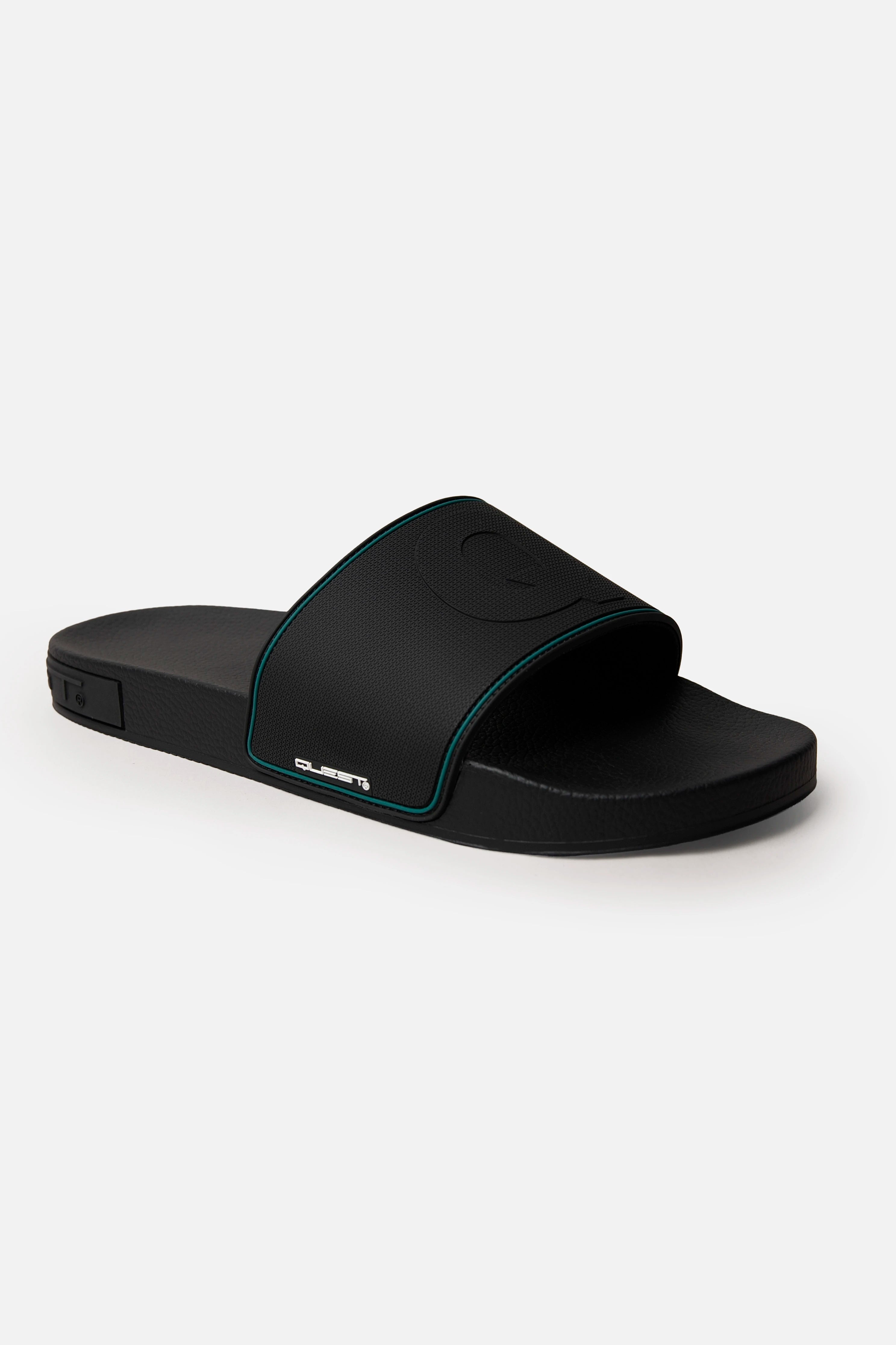 SANDALIAS TIPO PALA COLOR NEGRO